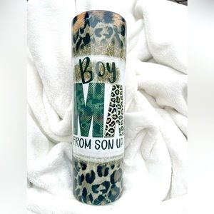 Handmade Boy Mama Sublimated Tumbler 30oz